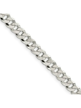 Finejewelers 16 Inch Sterling Silver 7.75mm Figaro Chain Necklace Finejewelers 16 Inch Sterling Silver 7.75mm Figaro Chain Necklace